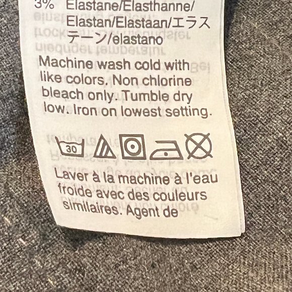 Like new! J. Crew Ruby Straight leg Pant in Gray Size 8 - Picture 13 of 13